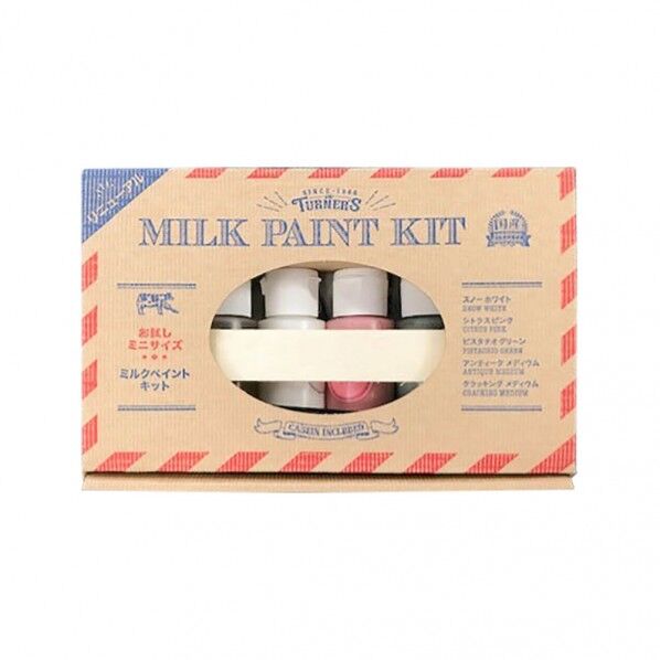 ターナー色彩 リニューアル ミルクペイントキット 247678870000 1個...