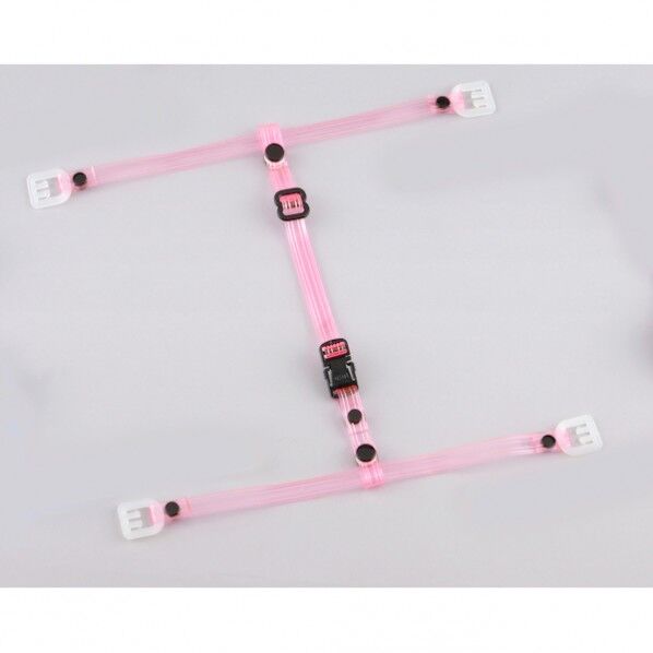 透明アゴヒモ一式 ピンク TE-4 1本