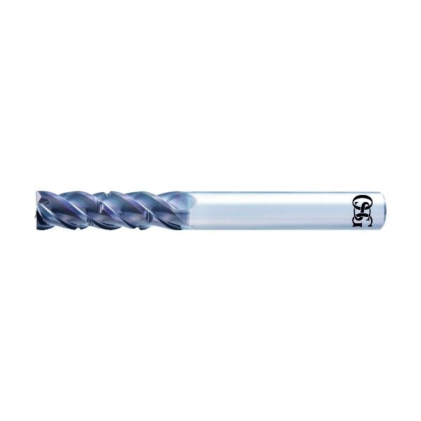 OSG 超硬防振型エンドミル ロング形 チップブレーカタイプ AE-VML 8556327 AE-VML 12X38-N 1点