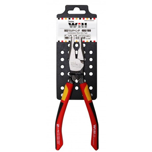Will 薄型マルチペンチ 466/180 1本...