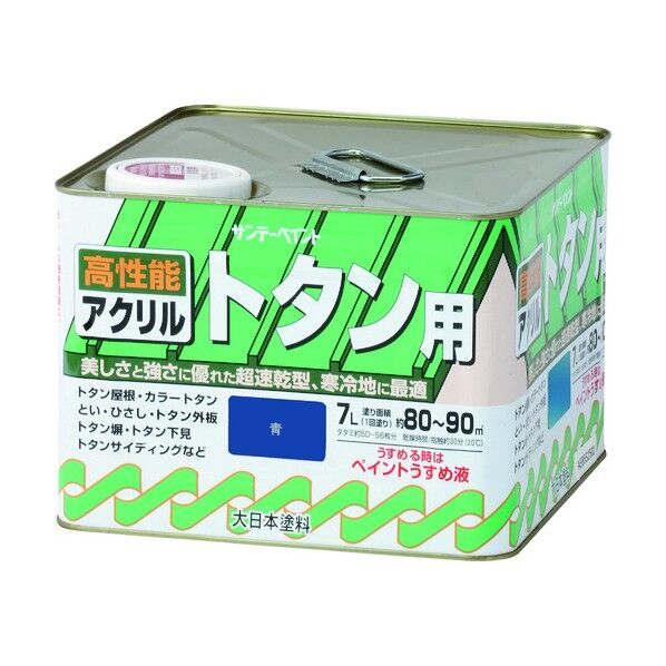 アクリルトタン用塗料 スカイブルー 7L 2154WM 1点