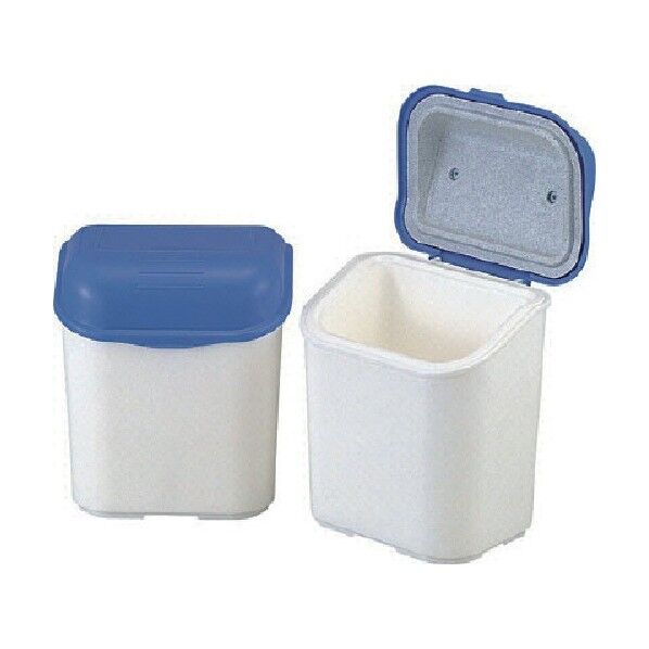 保冷牛乳箱3型ーB 200951 白/青 SK200951-04 1点