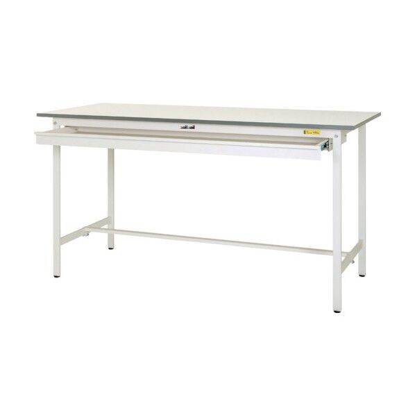 ワークテーブル 150シリーズ 固定式 ワイド引出し付 H950 SUPH-960W-WW 1点