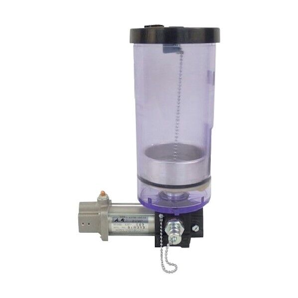 空圧式グリースポンプ(2Lアクリルタンクレベルセンサー付/吐出量0.5) KSP-502-LS 1点