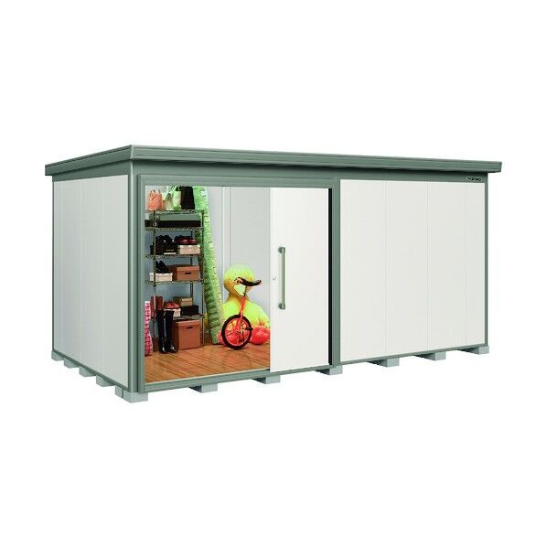 ヨド蔵MDスチール床タイプ 床面積13.10m2 DZB-5125HE SG 1点