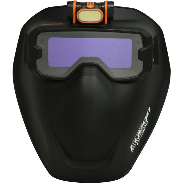 液晶式自動遮光溶接ゴーグルマスク アイゴ マットブラック 230×160×245 EG-200MB 1個