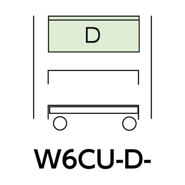 スペシャルワゴン W6CU-D-G 1点