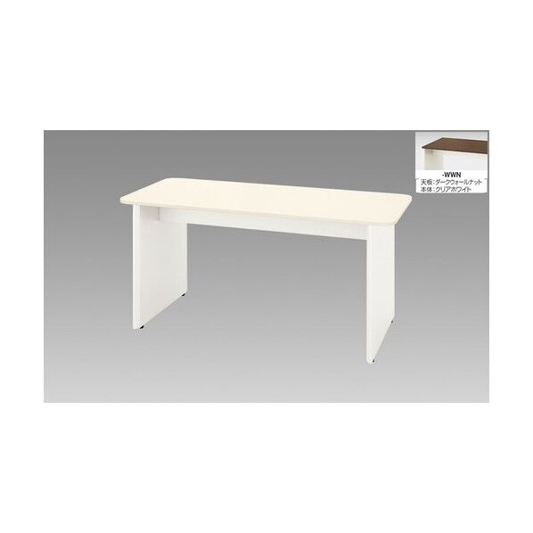 ハイテーブル (パネル脚タイプ) (配線ボックスなし) MSH2190P-WWN 1点