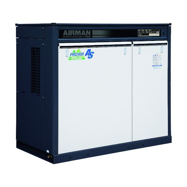 北越工業 スクリューコンプレッサ ドライヤ無 屋外仕様 37KW 60Hz SMS37ES-6E 1点