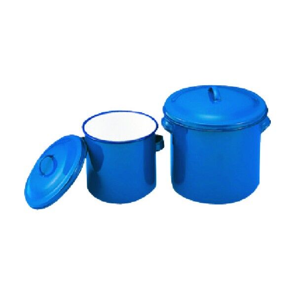 ホーロータンク 手付き蓋付き 10L 021-33-03-01 1点