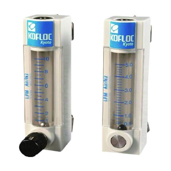 樹脂製フローメータ MODEL RK20T SERIES RK20T-V-1/4-AIR/N2-25L/MIN 1点