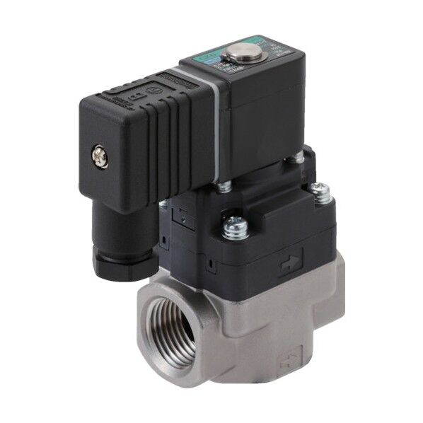CKD 水用小形パイロット式電磁弁 FWD11-8A-D2GSB-AC200V 1点