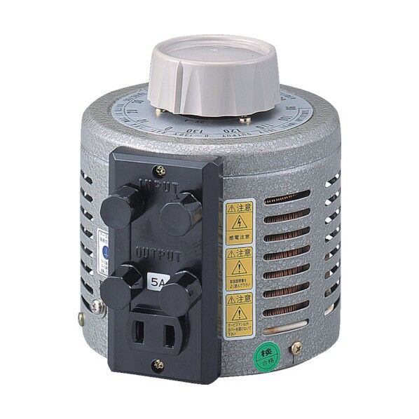 山菱電機 ボルトスライダー据置型 電圧計付 最大電流30A 入力電圧200V S-260-30M 1点