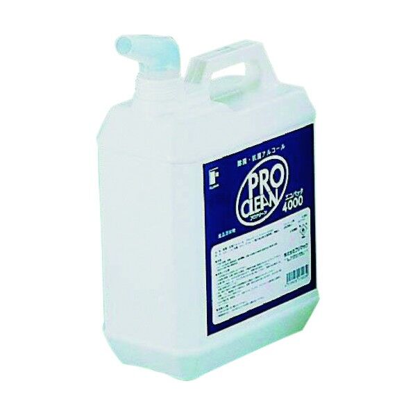 フジマック 除菌スプレー プロクリーン エコパック4000 XEK04 1点