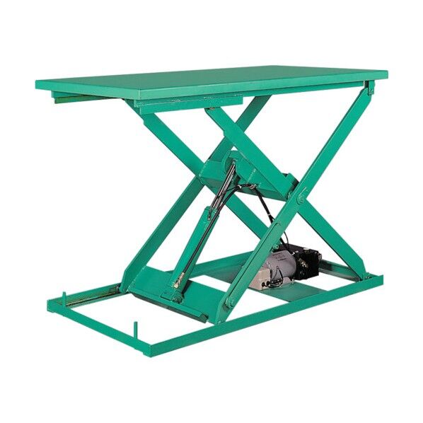 テーブルリフト ミニXシリーズ フットスイッチ 均等荷重300kg 揚程800mm X030812BF 1点