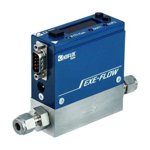 表示器付デジタルマスフローメータ MODEL EX-700 SERIES EX700VRC1/4N2F720CI0.1MPA0MPA 1点
