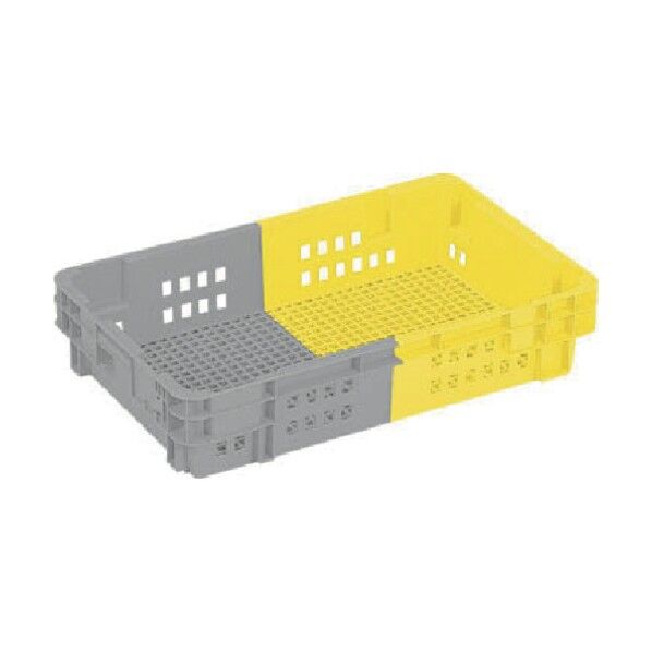 SNコンテナー 101954 C#19KSイエロー/グレー SNC19KS-YE/GL 1点