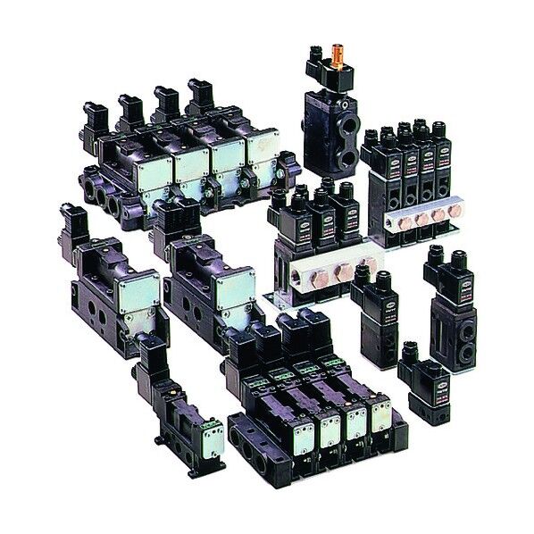 エアバルブ 5HEシリーズ(5ポート/エキゾーストセンタ形) 5HE-10S-20SO 1点