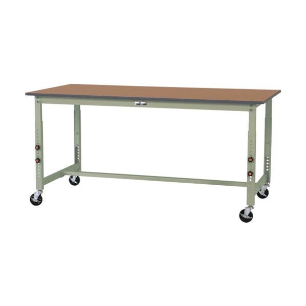 ワークテーブル 300シリーズ 高さ調整タイプ移動式 SWPAC-1590-MG 1点