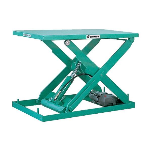 テーブルリフト 1TON 均等荷重1000kg ストローク950mm X10415-B 1点