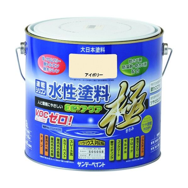 水性ECOアクア ライトグレー 3L 274840 1点