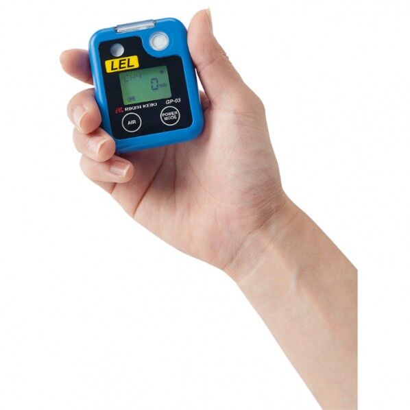 可燃性ガス用パーソナルガスモニター GP-03(エネループ)イソブタン仕様(GP-03(11)) GP-03 HC 1台