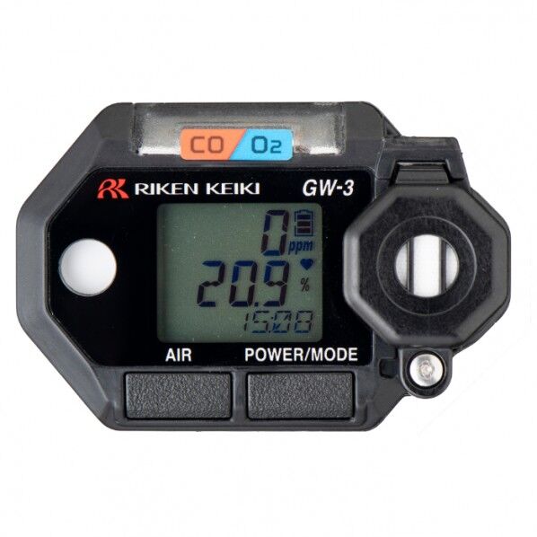 ポータブル2成分ガスモニター 一酸化炭素・酸素(GW-3(05)) 63X22X42mm GW-3 CX 1台