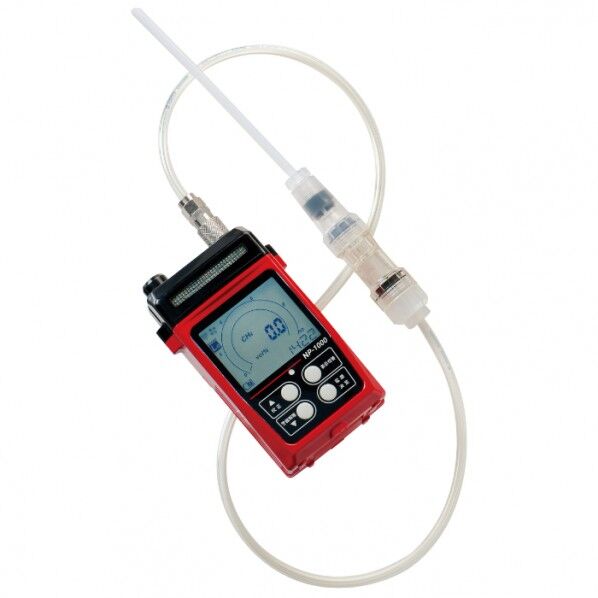 理研計器 高濃度可燃性ポータブルガスモニター メタン仕様(NP-1000 02) 80X36X124mm NP-1000 CH4 1個...