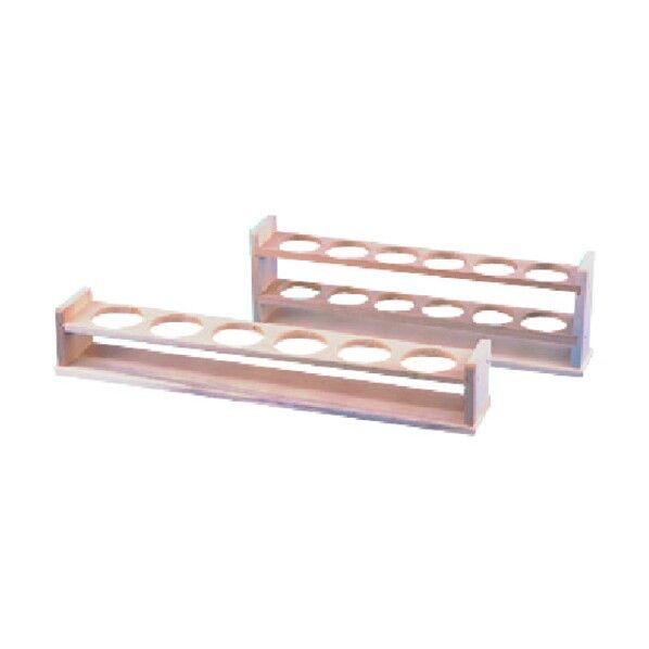 色素びん台 木製 6個用