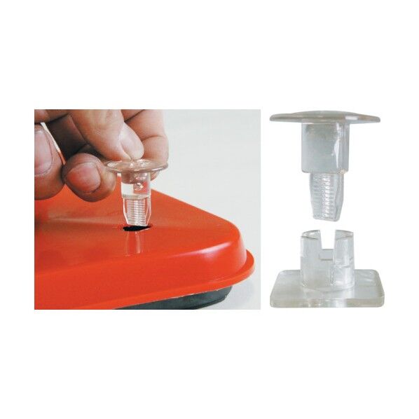 コーン用ジョイントピン+受け 透明