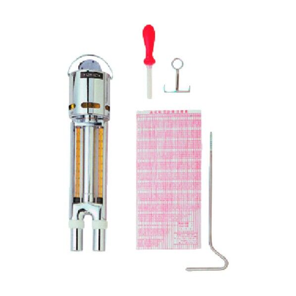 小型アスマン通風乾湿計 セット 一般品 050-88-22-21 1点