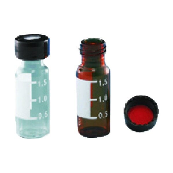 ロボバイアル 2mL褐色Cキャップ 149-04-42-03 100点