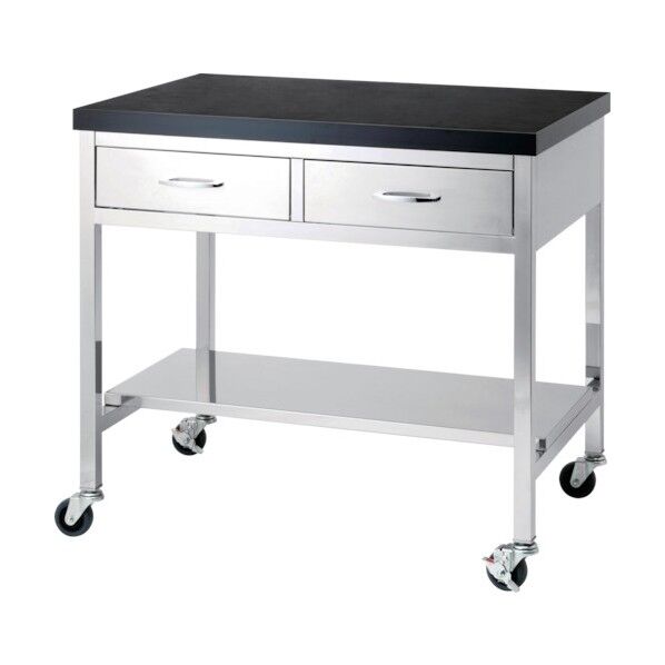 アネックス メラミン天板作業台 YMS-096(片面引出付) 10-1703-50 1点