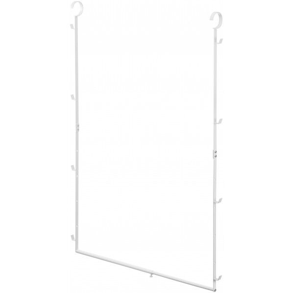 伸縮収納力アップ2段ハンガー スマート