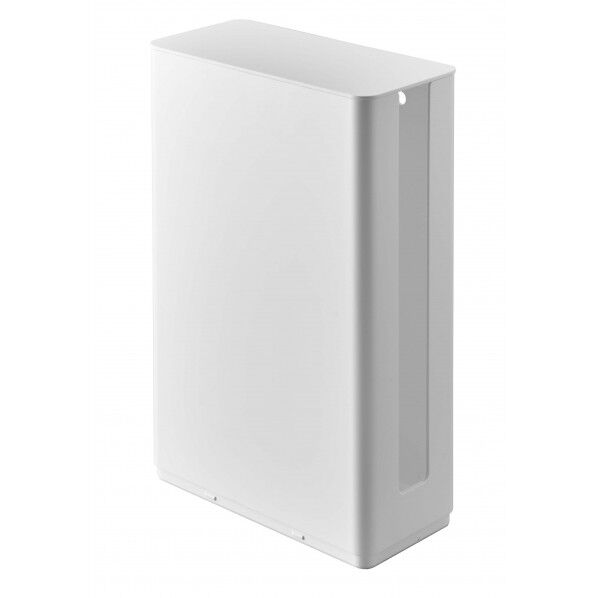 重ねられるスリム蓋付きルーター収納ケース スマート ロング ホワイト 5750 1点