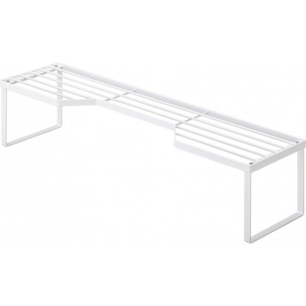 排気口カバー上コンロ奥ラック タワー 60cmコンロ用 ホワイト 5264 1点