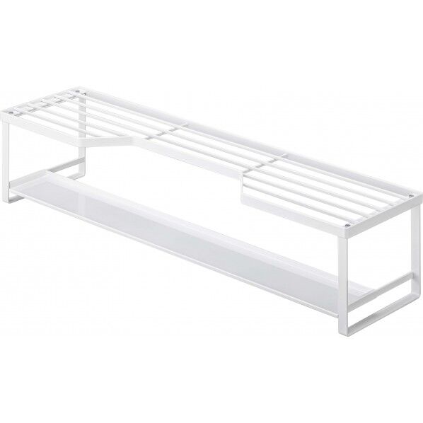 コンロ奥ラック 排気口カバー付 タワー 60cmコンロ用 ホワイト 5268 1点