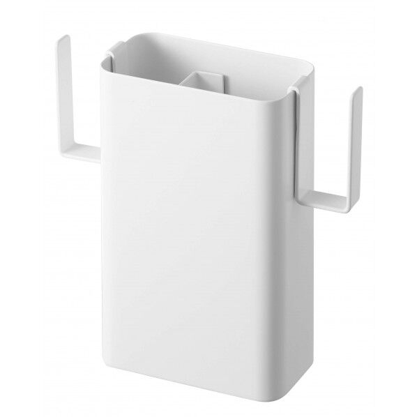 マグネット仕切り付きヘアーアイロンホルダー プレート ホワイト 5358 1点