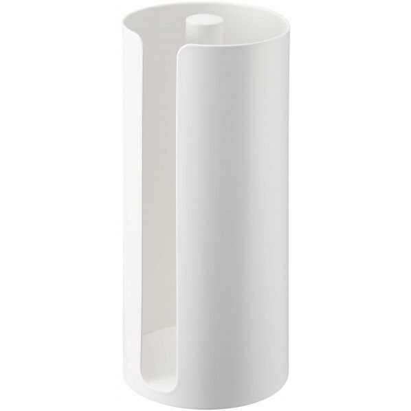 山崎実業 隠せるキッチンペーパーホルダー タワー ホワイト 5571 1点...