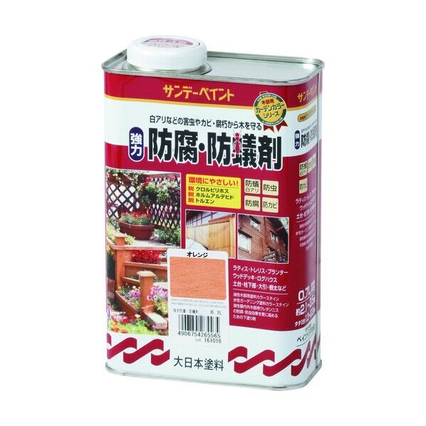 サンデーペイント 強力防腐・防蟻剤 とうめい 700M 265565 1点