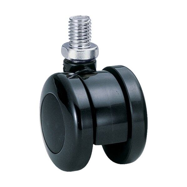 ナイロン車輪 50径 許容荷重60kgf 黒 TY50N8BL-14 1点