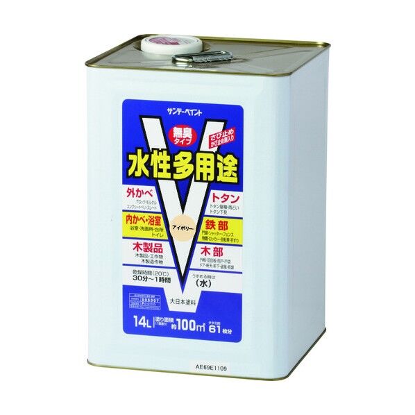 水性多用途 アイボリー 14L 265954 1点