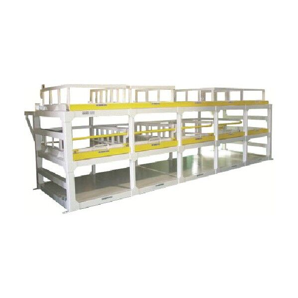 横スライド式収納棚 横スライダーラック Y3-35-10 1点