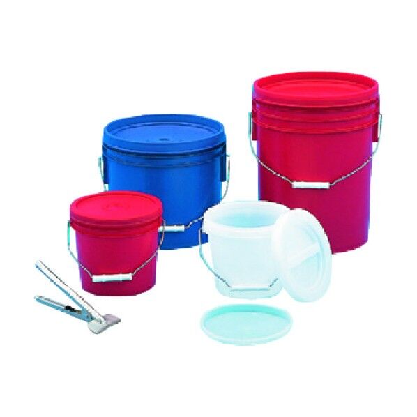 トスロン密閉容器 丸形 4L ナチュラル 125-23-63-01 1点