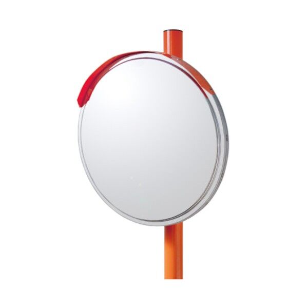 カーブミラー(S)ポール付 ステンレス製 600Фmm 869-06 1点