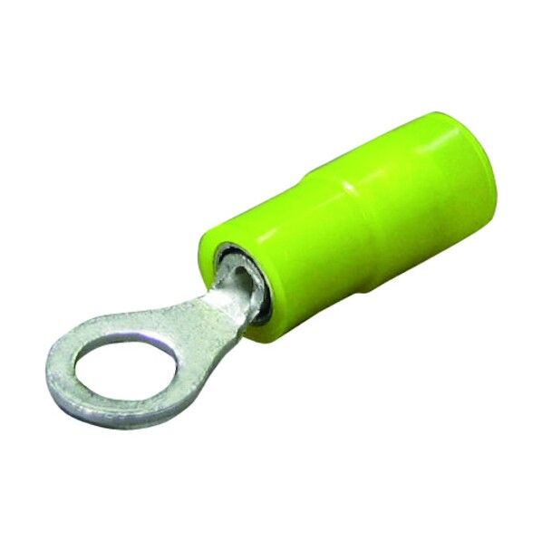 絶縁被覆付圧着端子(R形) 丸形 電線被覆グリップタイプ(100PCS) TMDN 0.3-2-YCL 1点