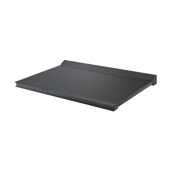 アルミ庇 RSバイザー RS-K 先端角形 600×1000 ブラック RSK0610Z 1点