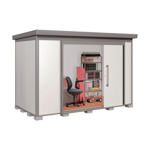 ヨド蔵MDスチール床タイプ 床面積6.71m2 DZB3618HESG 1点