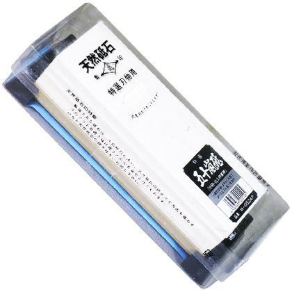天然砥石五十嵐砥24切台付 185x65x35mm M-0524P 1