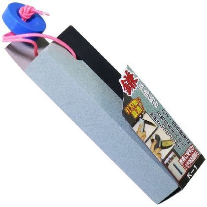 ひも付両面コンビ砥石#150/#800 135x40x30mm K-1 1